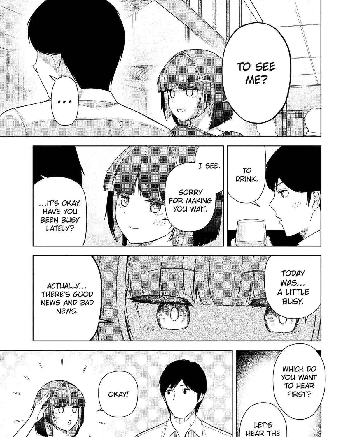 Tachi Nomi Izakaya De Kei Joshidaisei Ga Tonari Ni Kuru Hanashi Chapter 16 - page 9