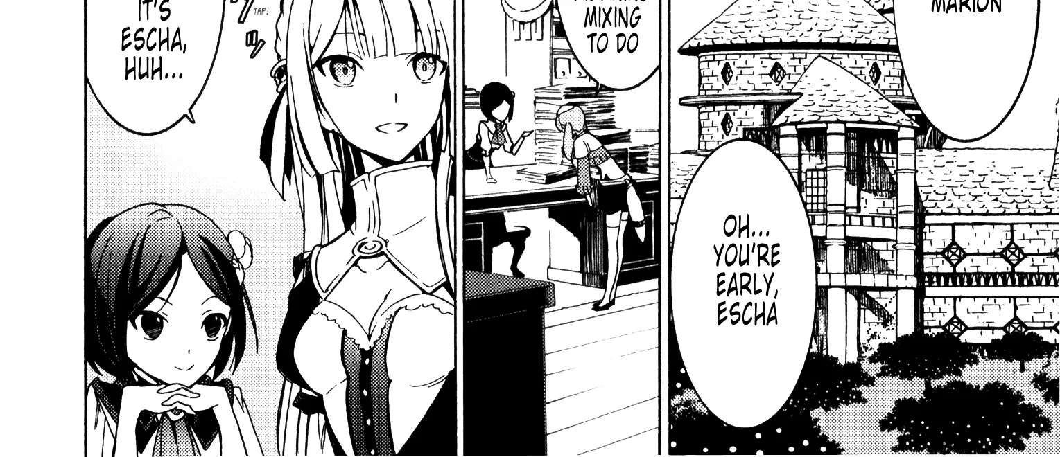 Escha & Logy No Atelier - Tasogare No Sora No Renkinjutsushi Chapter 12 - page 56