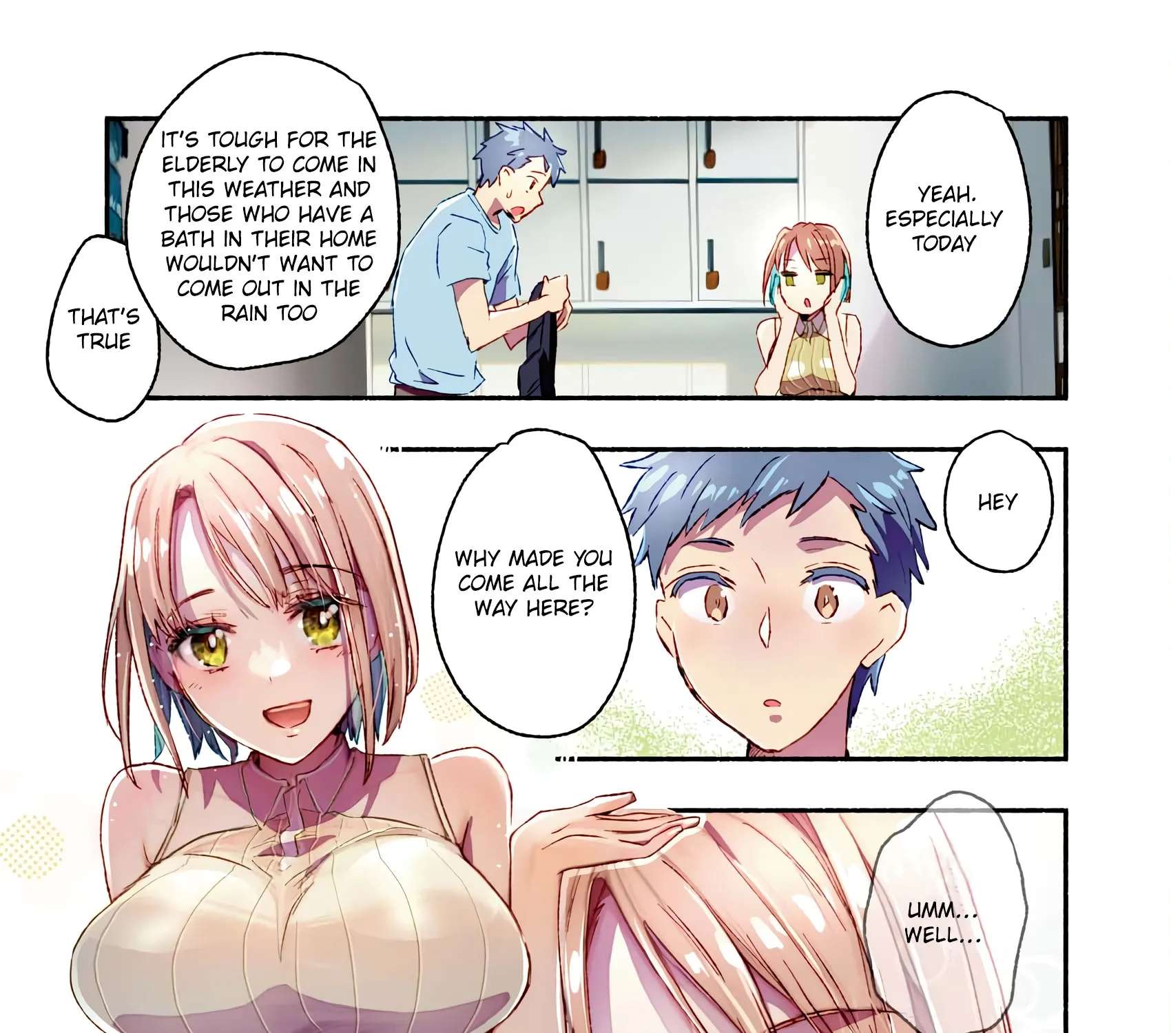 Mayuri-san no Iru Sentou Chapter 6 - page 11