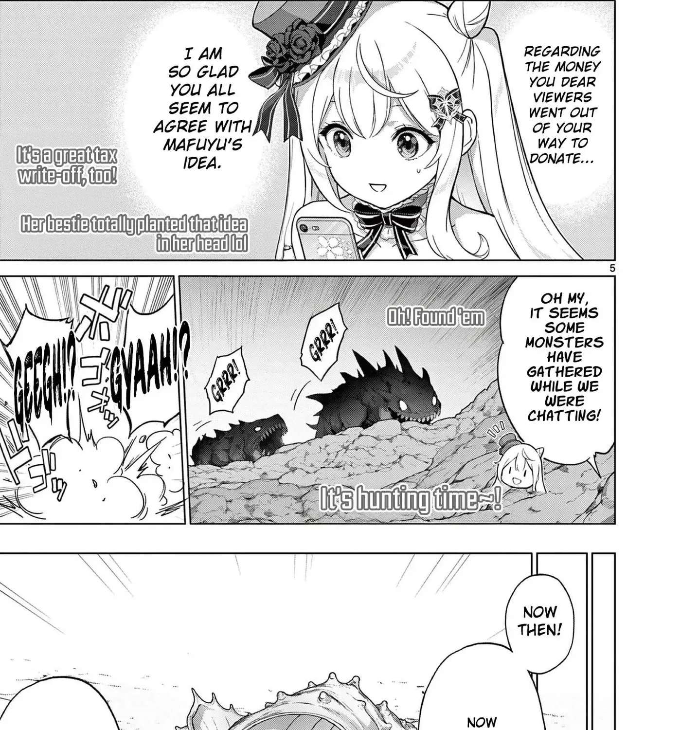 A Bottom-Tier Ojousama Dungeon Streamer Beats Up a Nuisance Streamer, Goes Viral, and Becomes a Legend?! Chapter 26 - page 11
