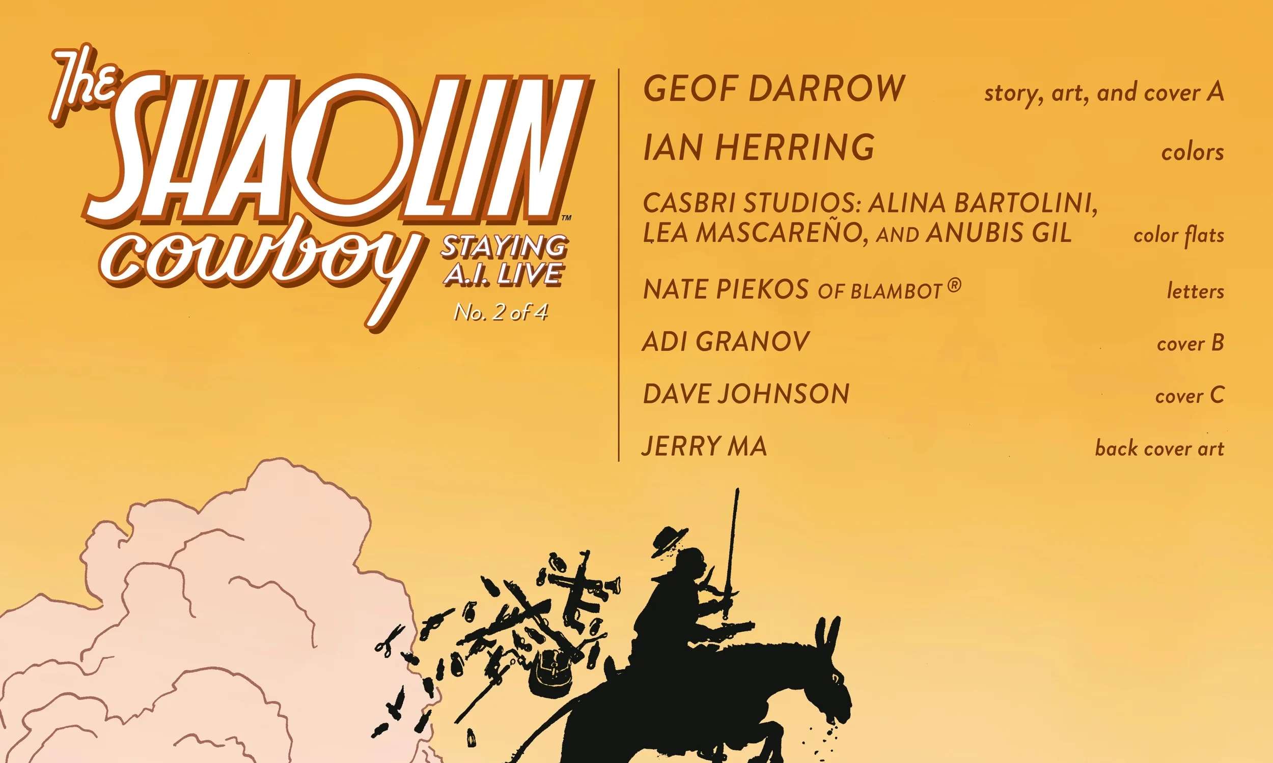 The Shaolin Cowboy: Staying A.I. Live Chapter 2 - page 4