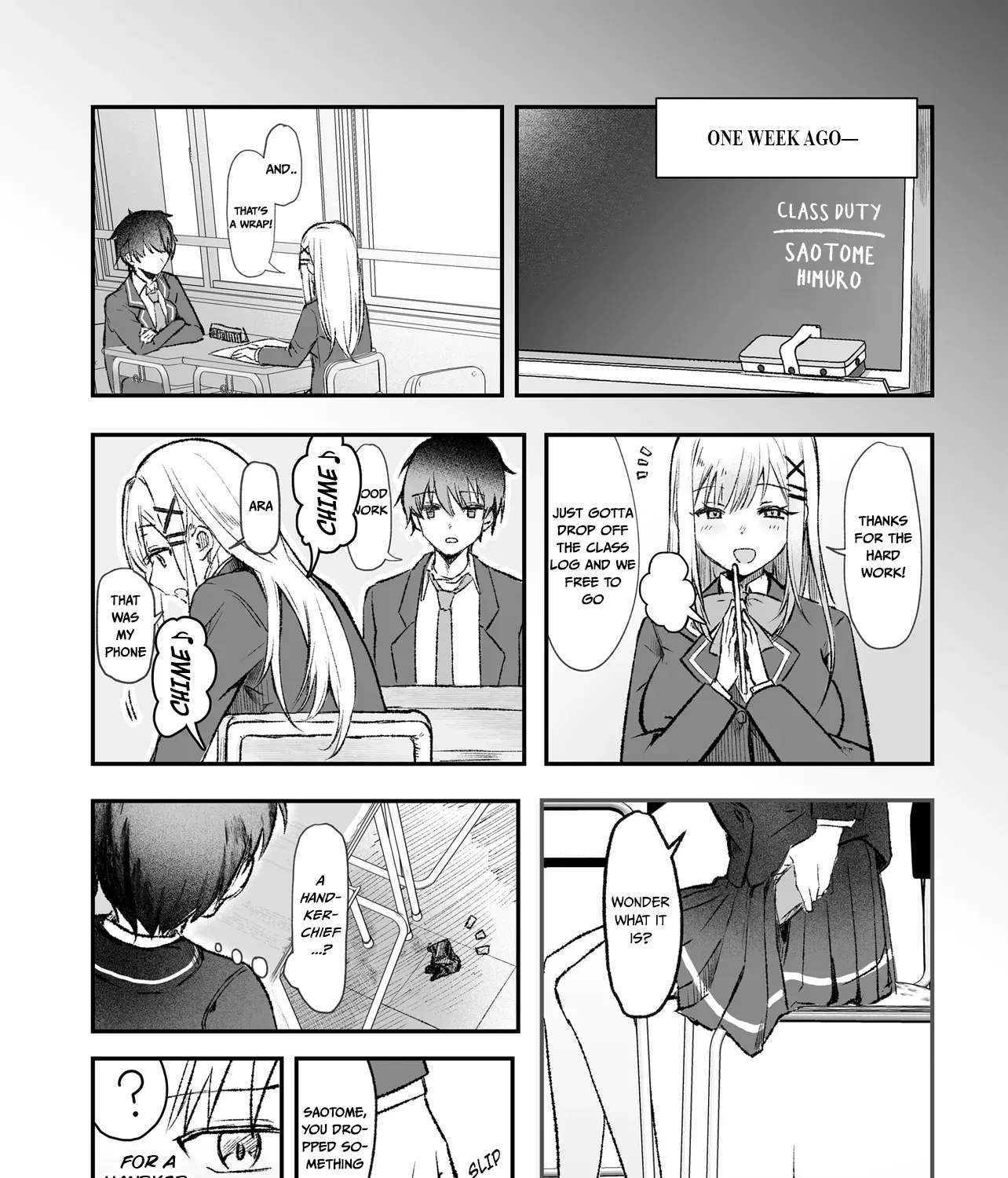 The Saintly Girl Sitting Next to Me Secretly Shows Me What's Under Her Skirt Chapter 1 - page 13