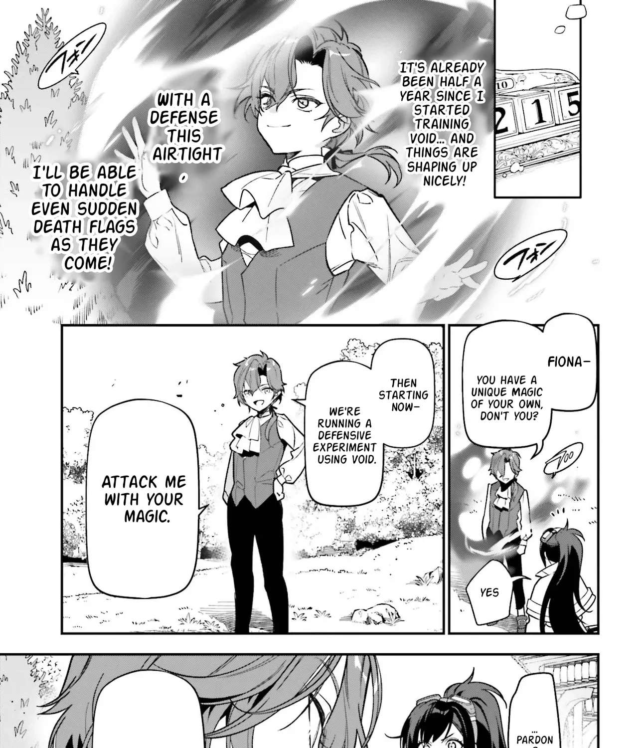The Scum Noble Dominates by Humbly Grinding ~ Using Meta-Knowledge and the Unique Magic To Dodge the Bad End ~ Chapter 2.1 - page 34