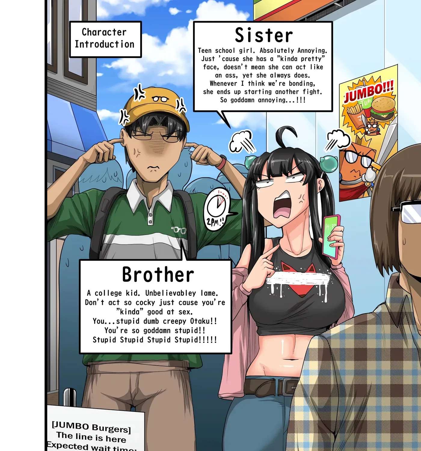 Annoying Little Sister needs to be Scolded Chapter 3 - page 3