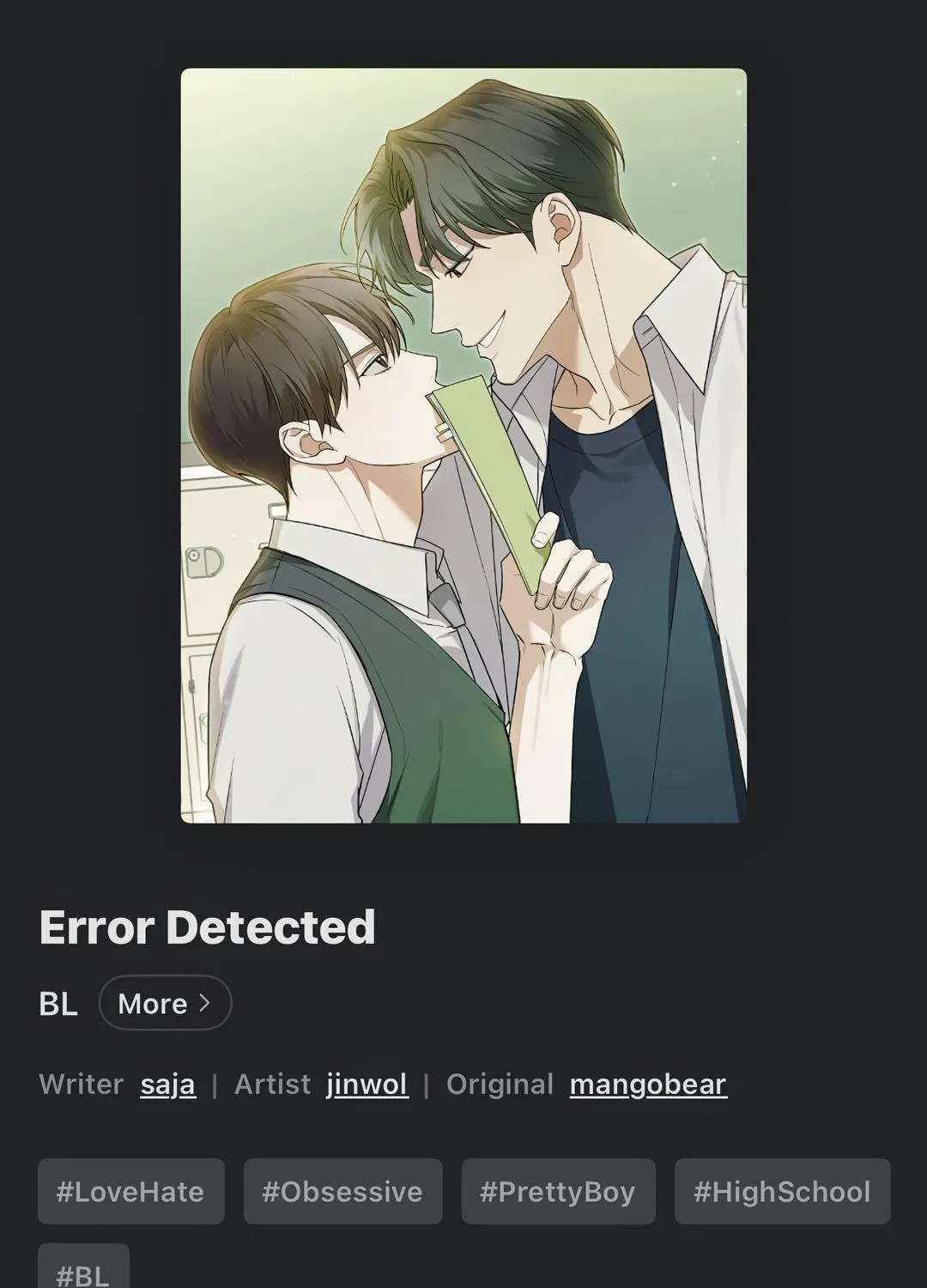 Error Detected Chapter 58 - page 131