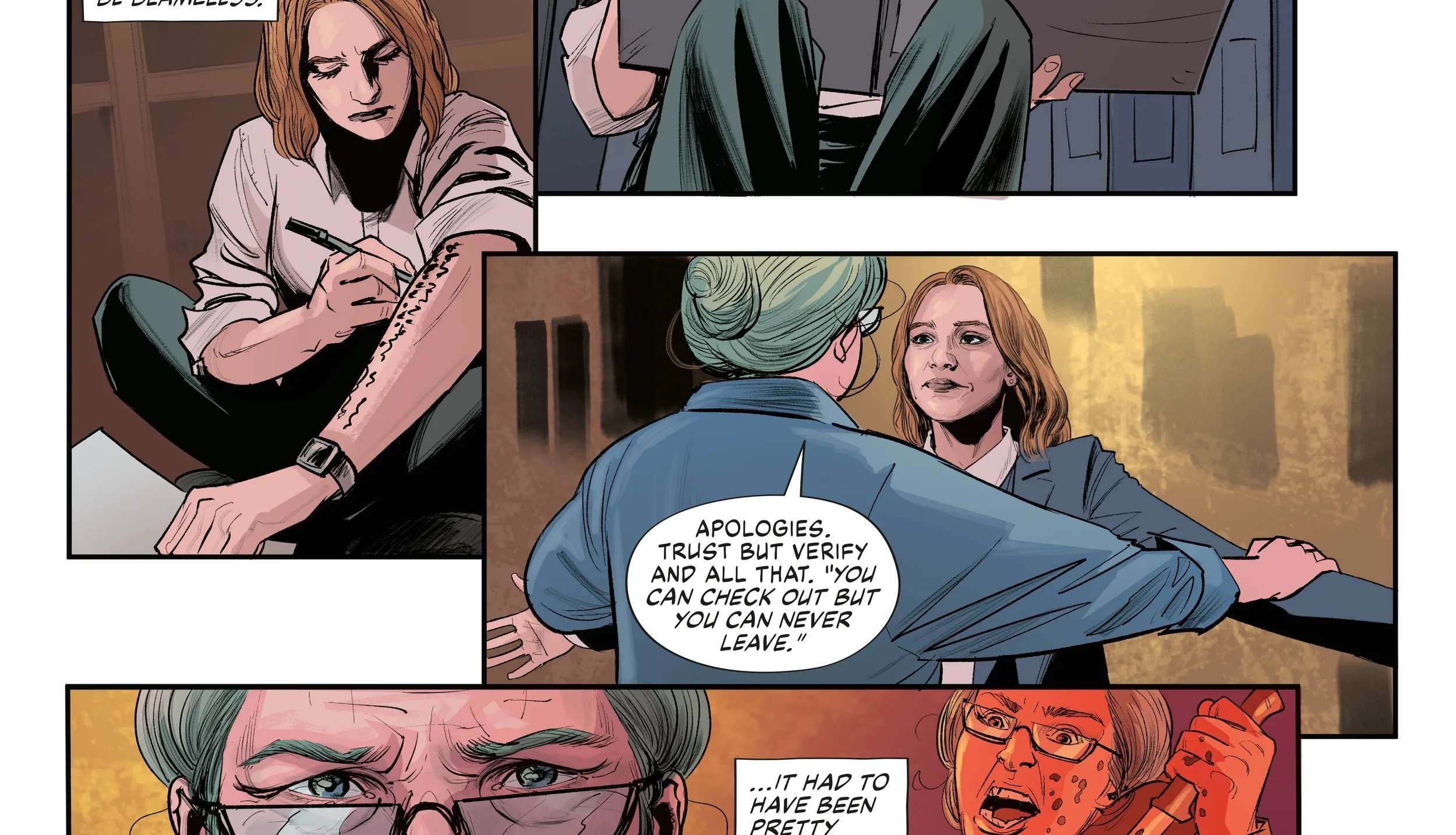 John le Carré's The Circus: Losing Control Chapter 2 - page 104