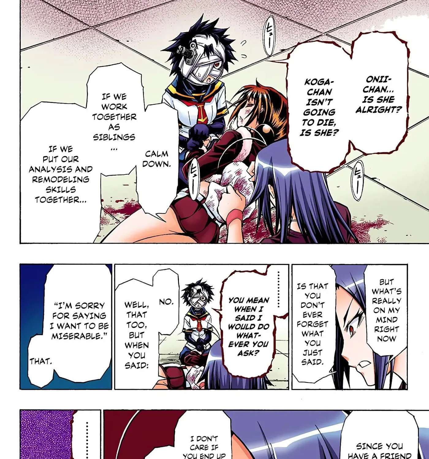 Medaka Box (Official Colored) Chapter 54 - page 15