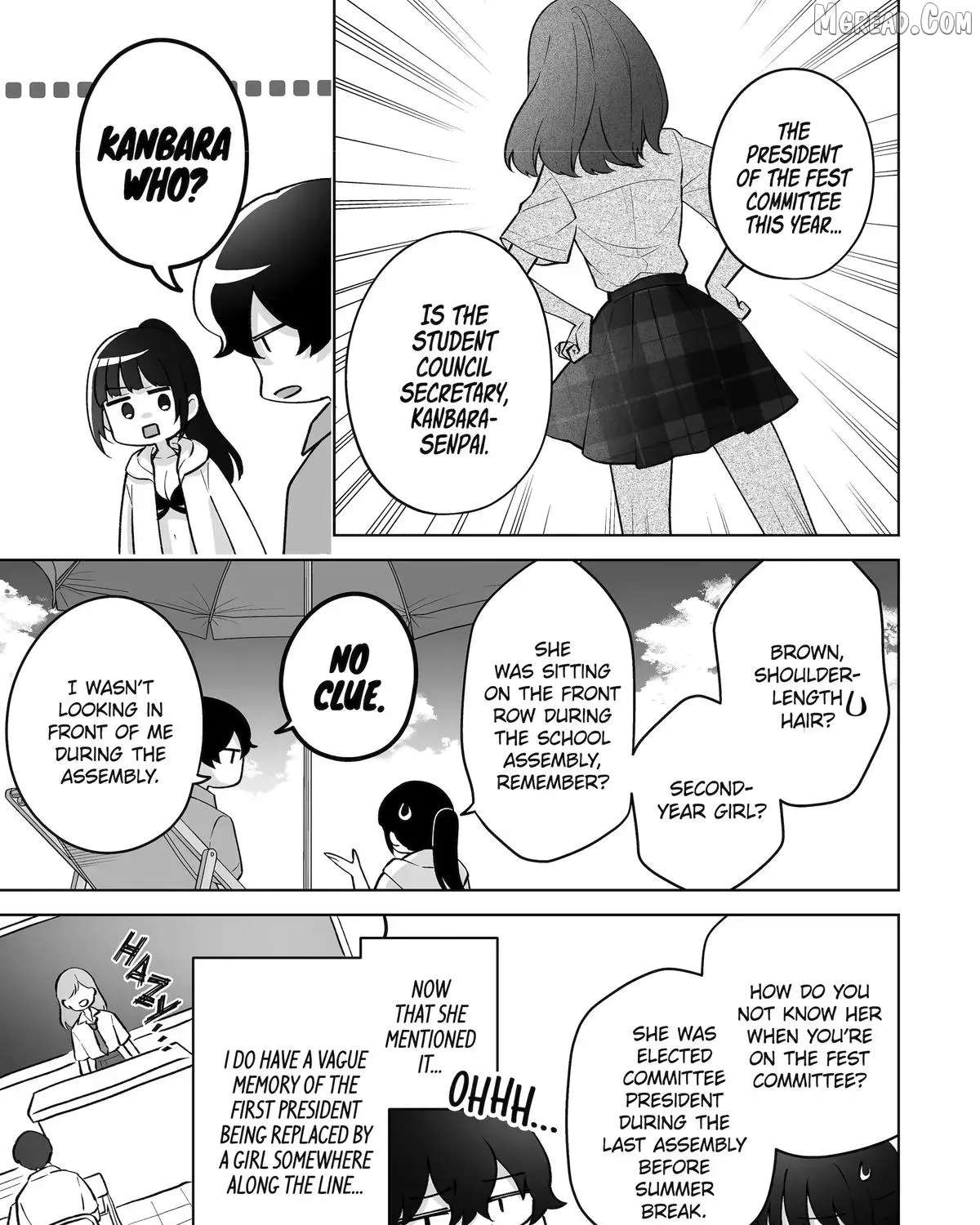 Please Leave Me Alone (For Some Reason, She Wants To Change A Lone Wolf's Helpless High School Life.) Chapter 36 - page 45