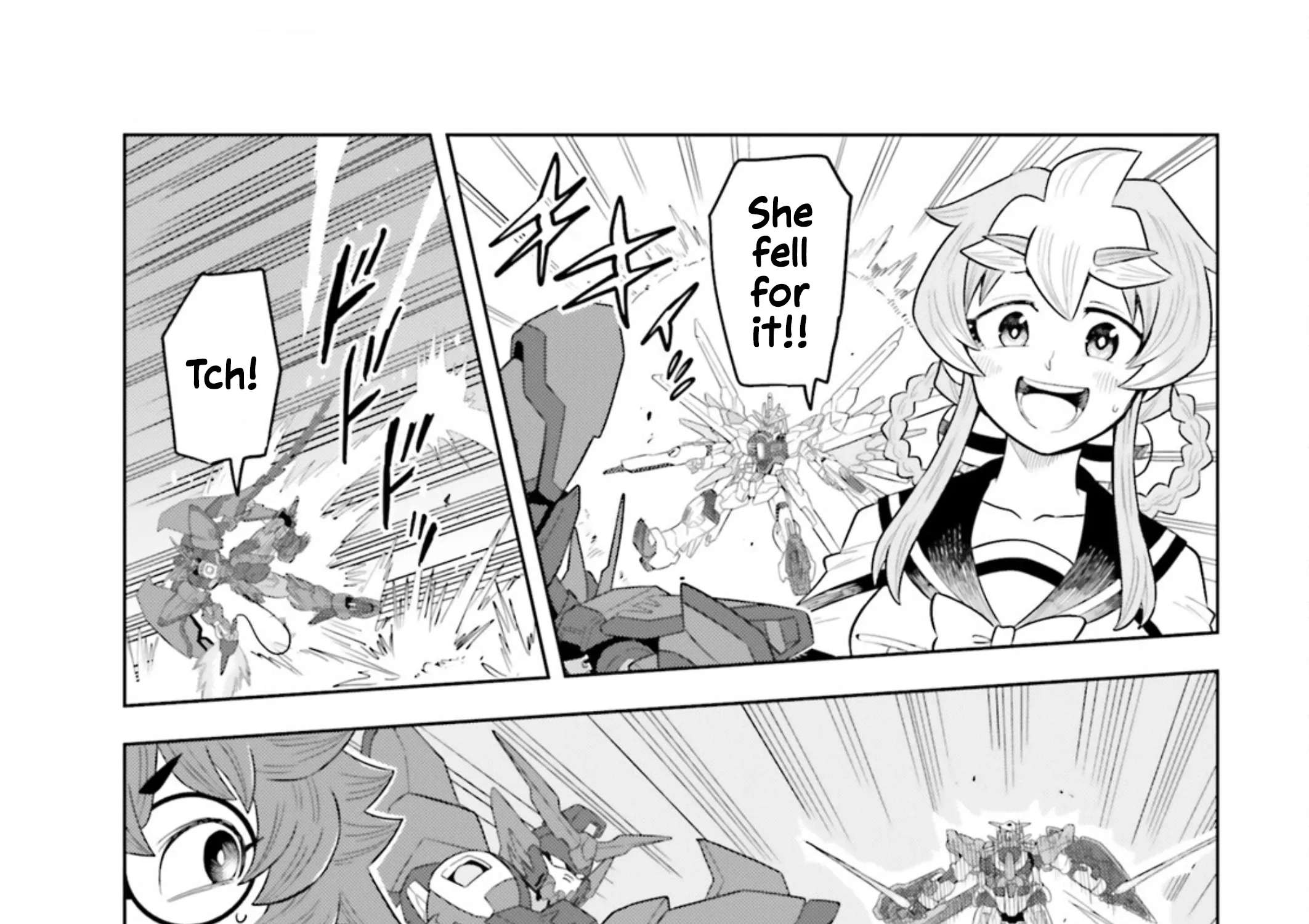 Mobile Suit Gundam EXVS - Girls on Extreme Chapter 3 - page 21