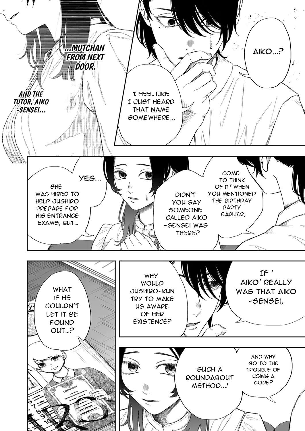 Toaru Mikaiketsu Jiken ni Tsuite Chapter 1 - page 35