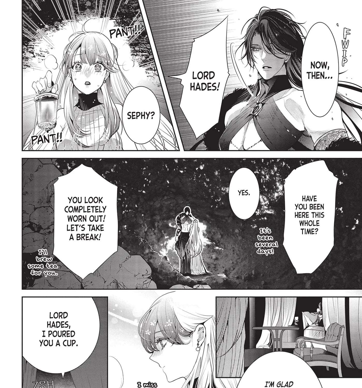 Gaman shinaide, Hades-sama. Reikoku na Meiou no Junai wa Sokoshirenai hodo Fukakute, Omoi Chapter 19 - page 11