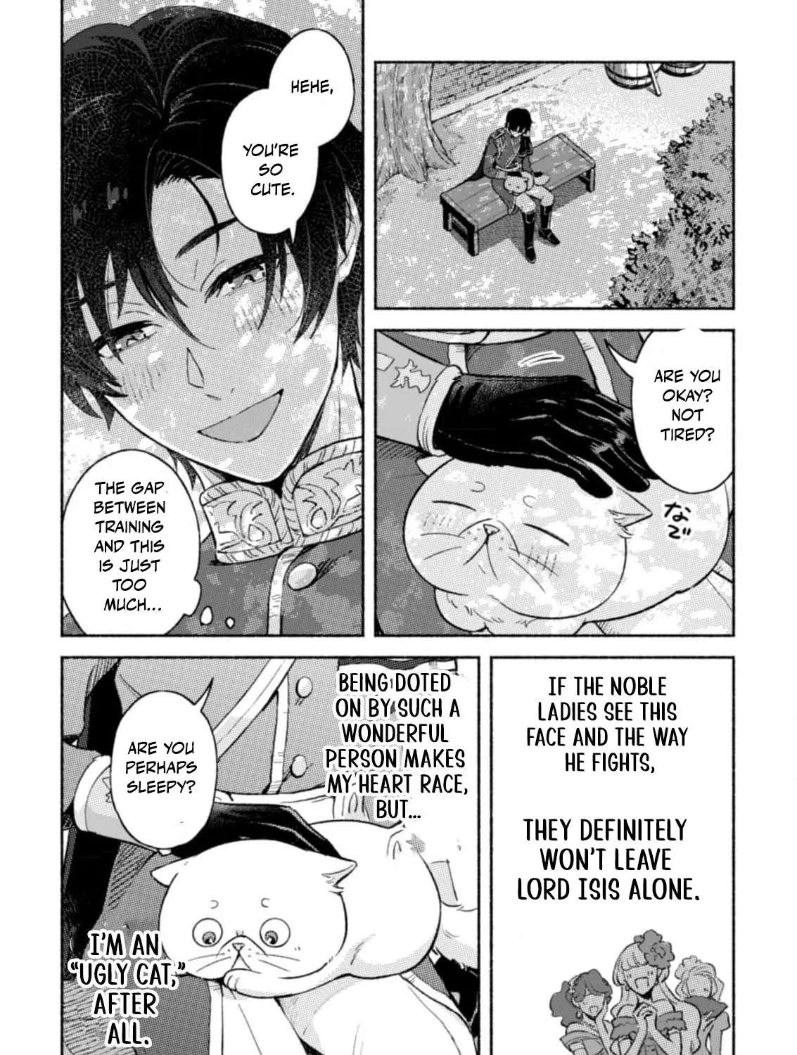 Nekura Kishi ni Yoru Dekiai Mankitsu-chuu nu Busa Neko, Jitsu wa Seijo desu! Chapter 3 - page 58