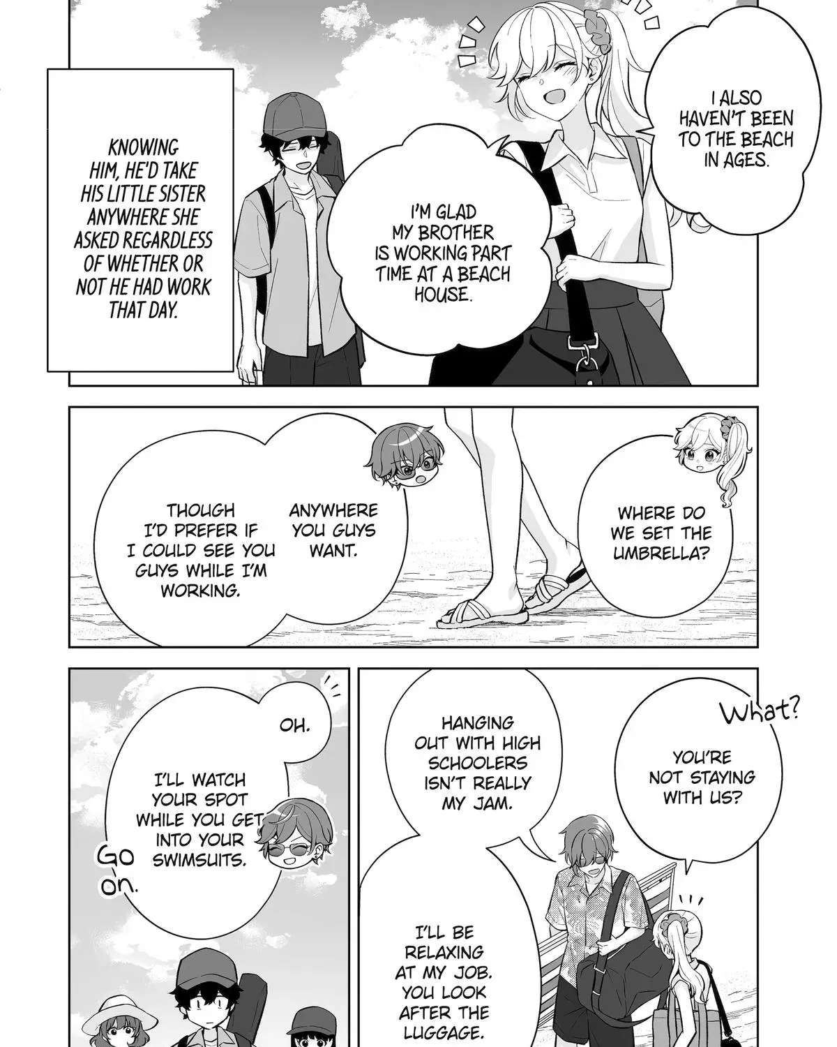 Please Leave Me Alone (For Some Reason, She Wants To Change A Lone Wolf's Helpless High School Life.) Chapter 35 - page 39