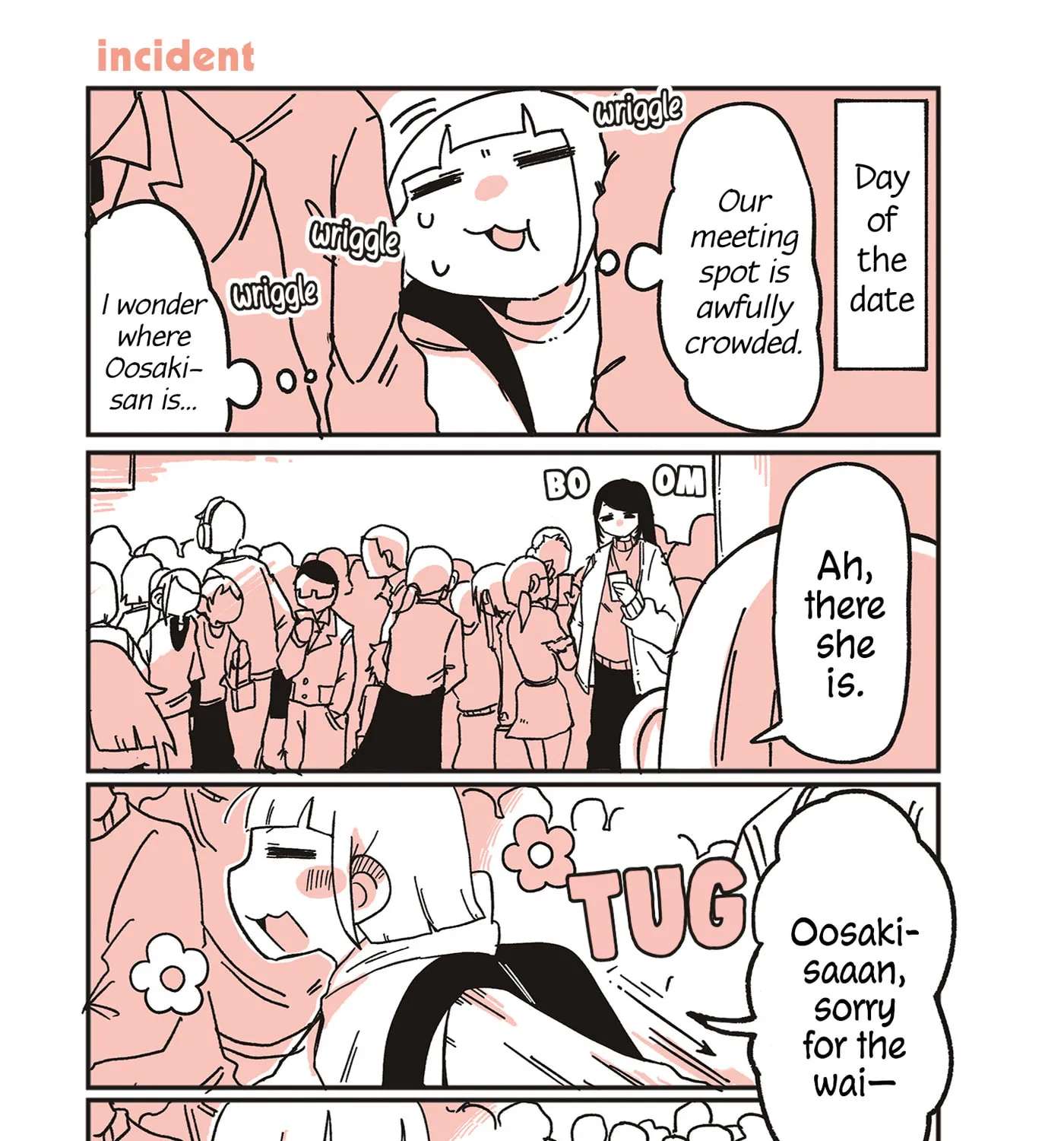 Oosaki-san & Komori-san Chapter 88 - page 1