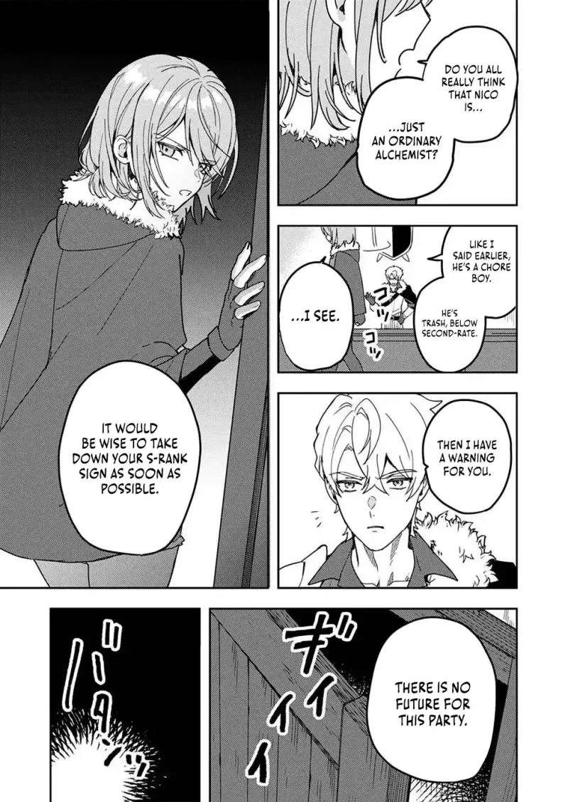 Renkinjutsushi no Henkyou Saisei Slow Life ~S-kyuu Party de Koritsu Shita Shoujo wo Kabattara Tsuihousareta no de, Issho ni Shiawase ni Kurashimasu~ Chapter 1 - page 31