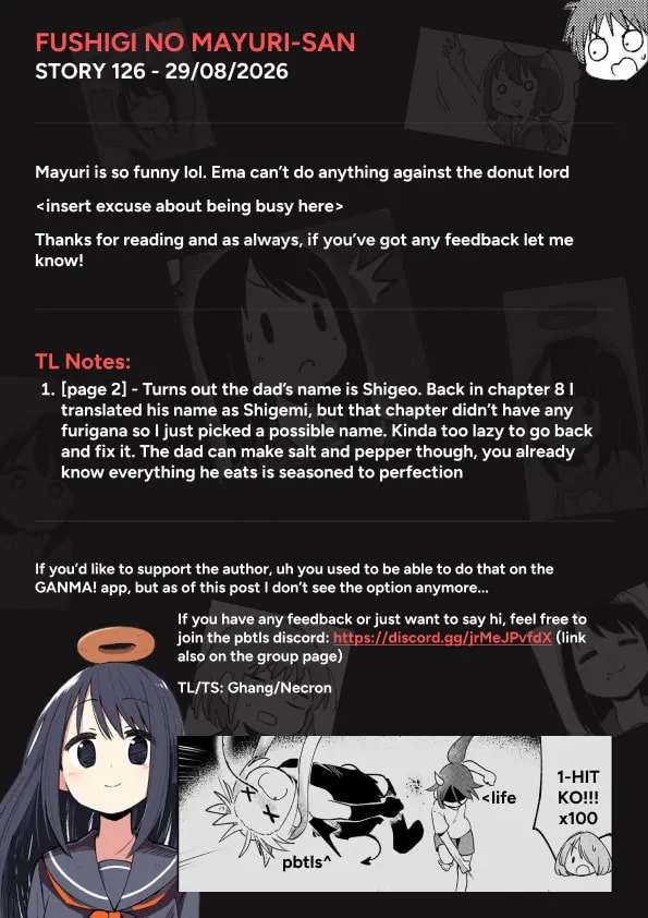 Fushigi No Mayuri-San Chapter 126 - page 9