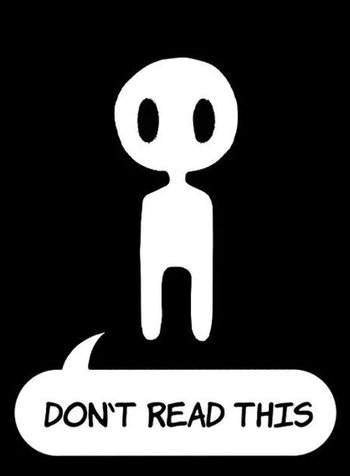 Don't Read This
