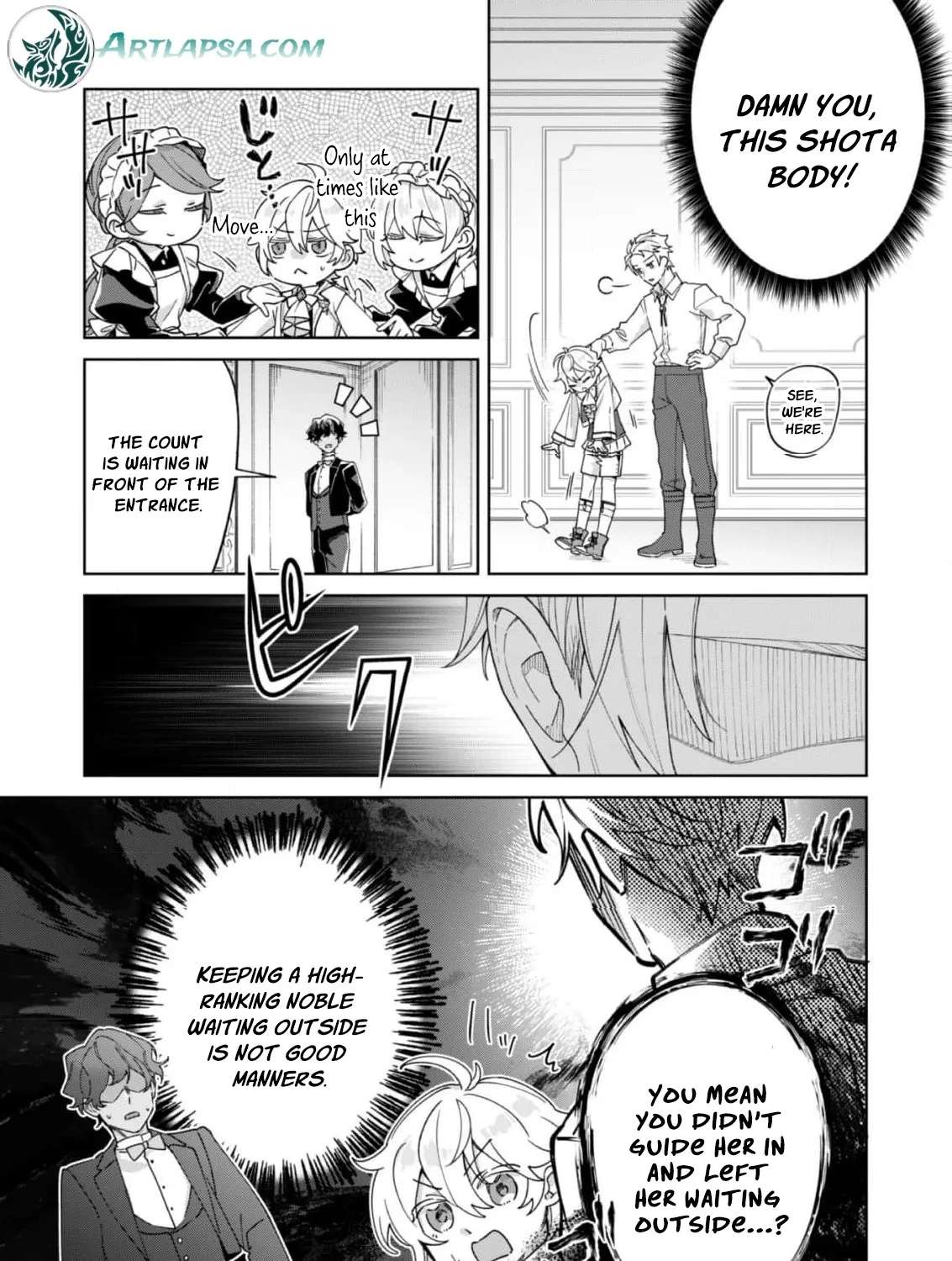 The Third Son of the Heiburg Family Is a Little Devil Shota Chapter 4 - page 31