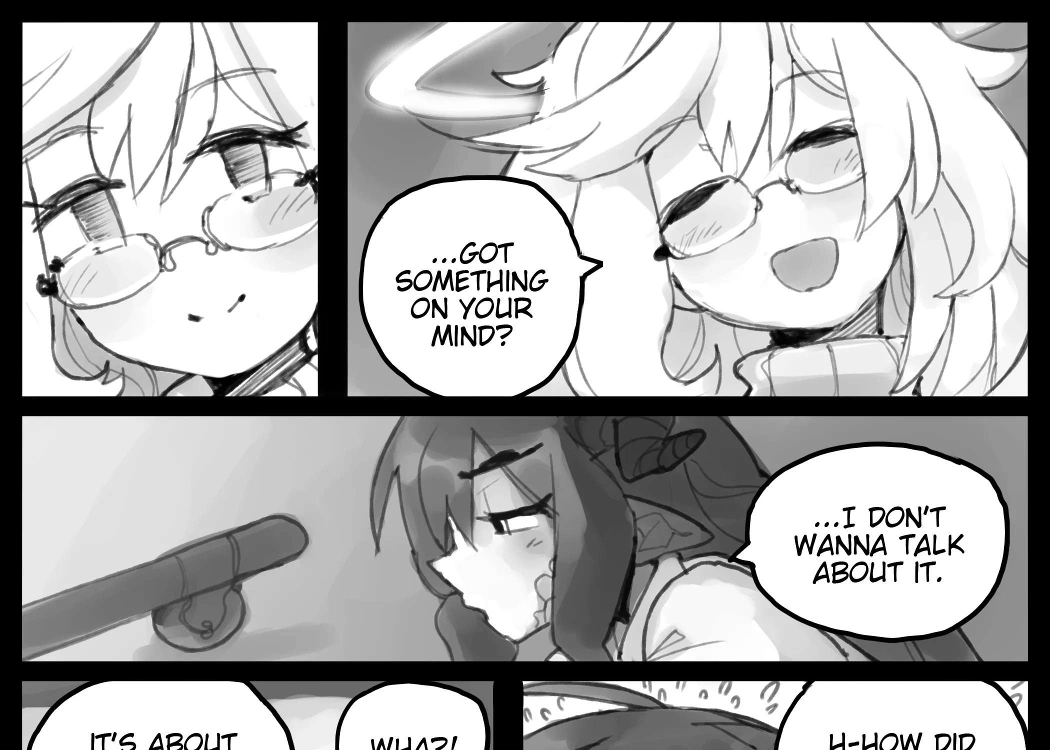 My Childhood Friend Is A Dragon Who's Embarrassed About the Size Of Her Tail Chapter 12 - page 9