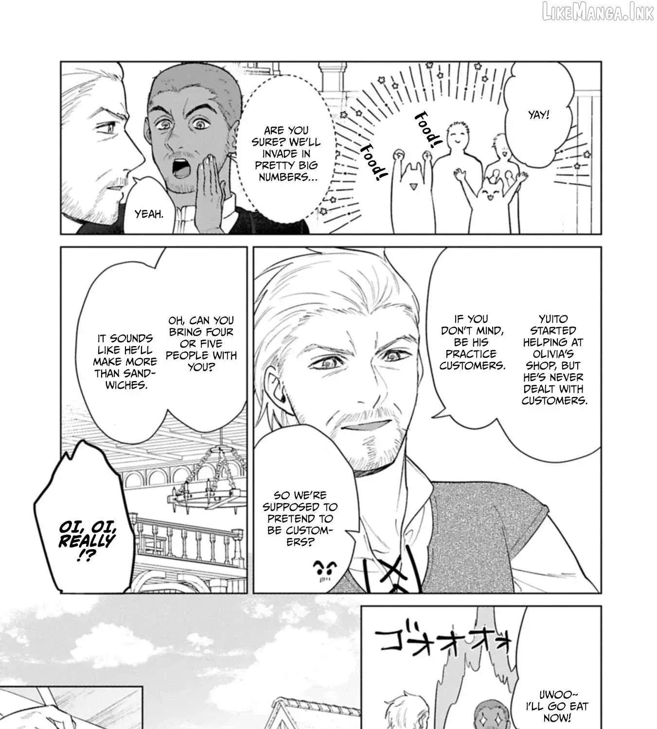 Ashita mo Ii Hi de Arimasu You ni.: Isekai de Atarashii Kazoku ga Dekimashita: San Kyoudai no Hokkori Gohan Nikki Chapter 4 - page 40