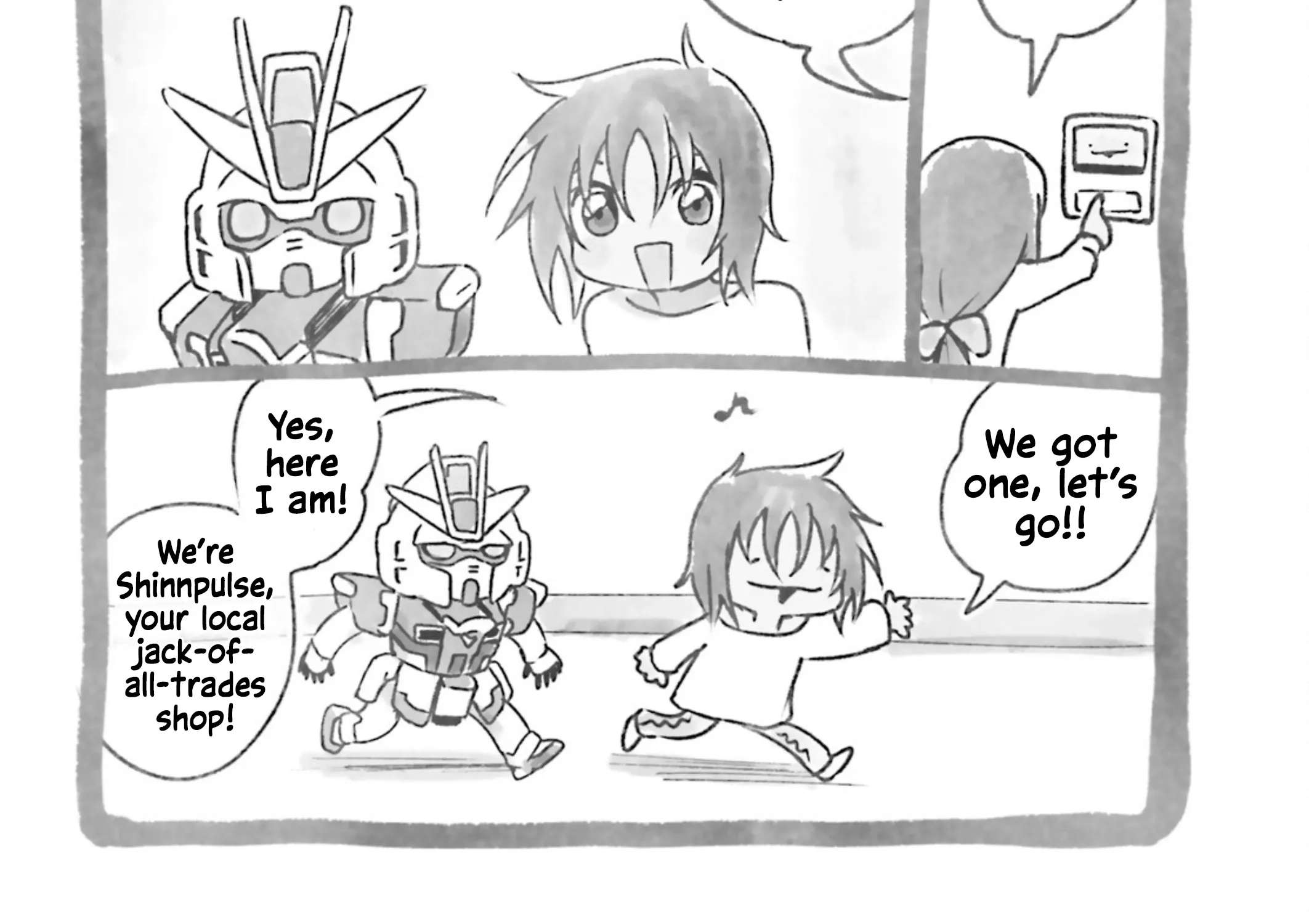 Mobile Suit Gundam SEED Problem Solvers! Shinn & Impulse Chapter 2 - page 4