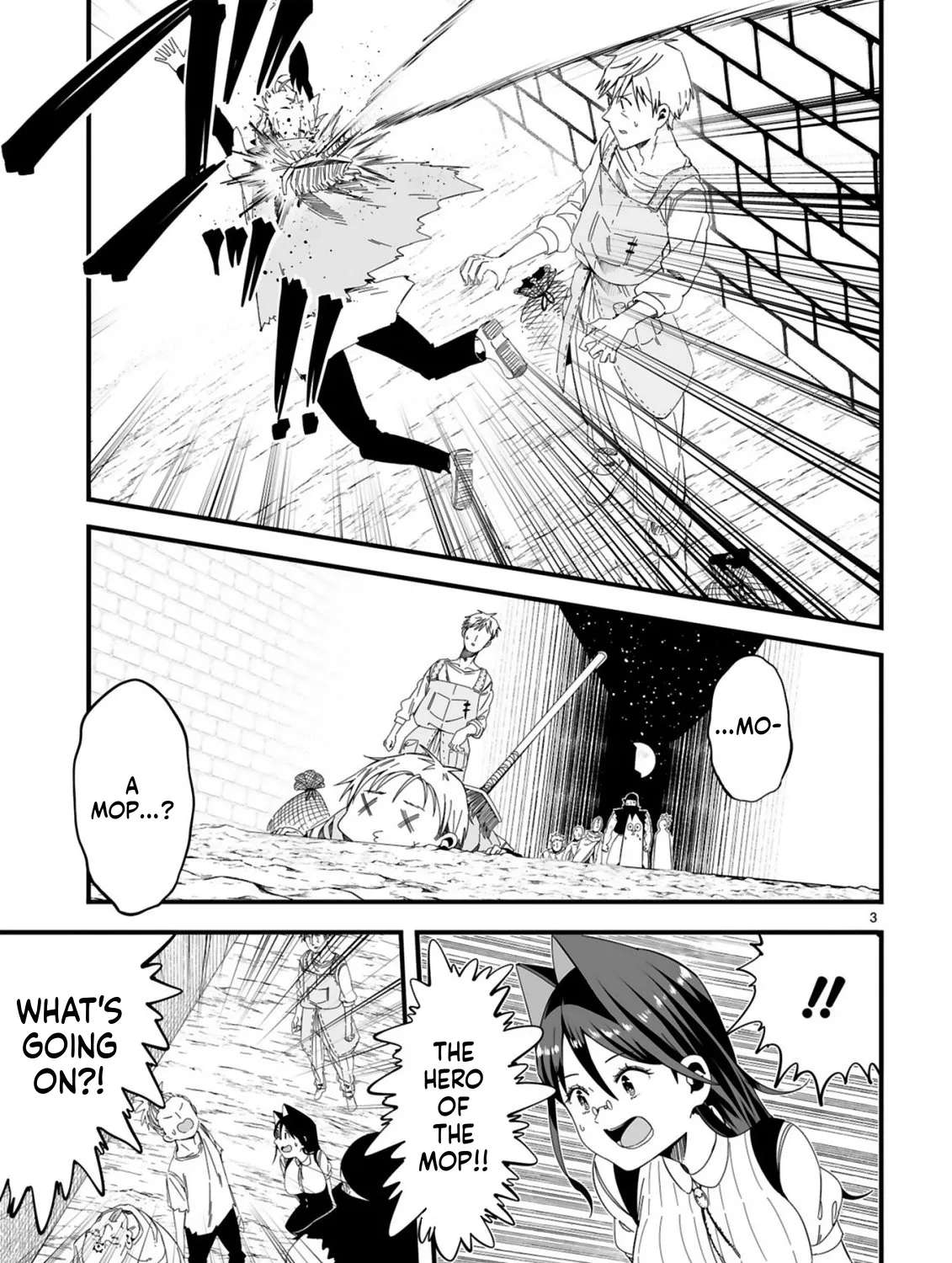 Mop Unrivaled ~The Looked-Down-Upon Cleaning Old Man Is Actually the World's Strongest~ Chapter 2 - page 4