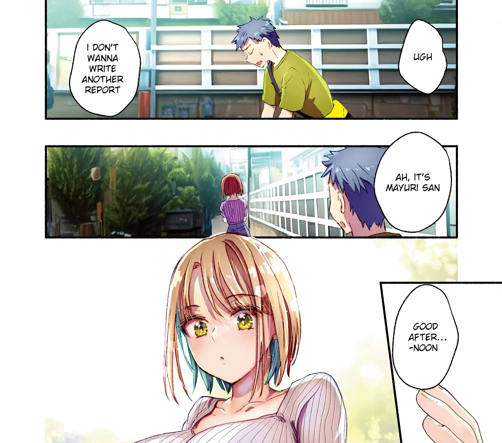 Mayuri-san no Iru Sentou Chapter 4 - page 5