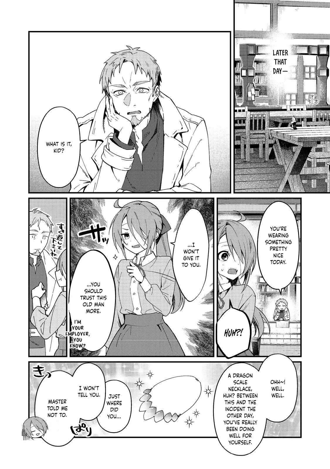 Hiroware Deshi to Birei Majutsushi ~Monogusa Shishou no Kutsushita Sagashi wa Kyou mo Taihendesu~ @COMIC Chapter 4 - page 21