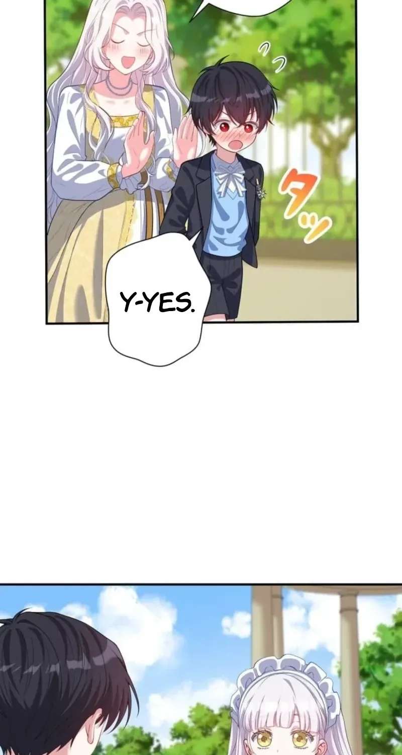 I'm a Sickly Mother, But I'll Raise My Villainous Son! Chapter 37 - page 55