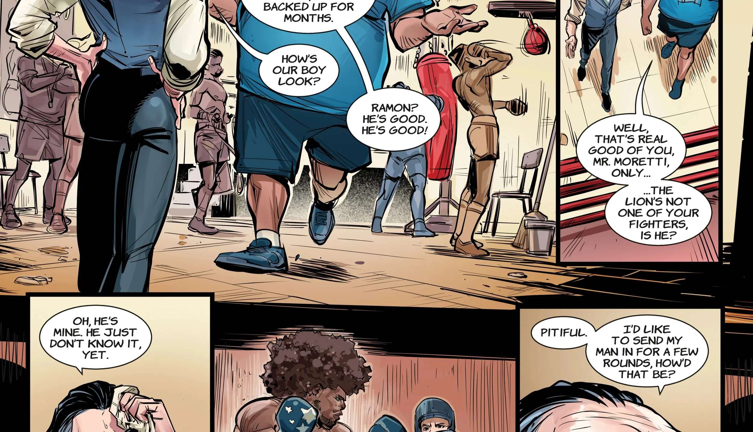 The Ring: The Man Who Beat the Man Chapter 2 - page 32