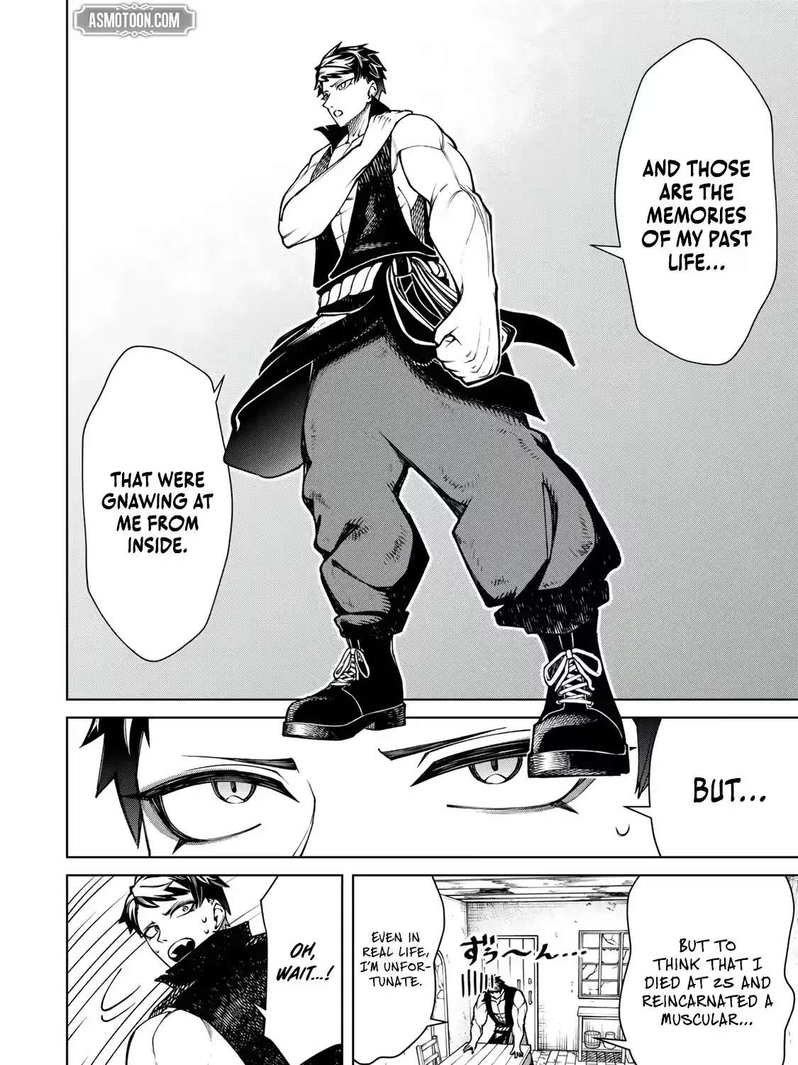 As the Game Progresses, I’m Reincarnated as a Muscle-Brained Character Who Becomes Less and Less Useful, but I Still Decide to Master Physics Chapter 1 - page 11