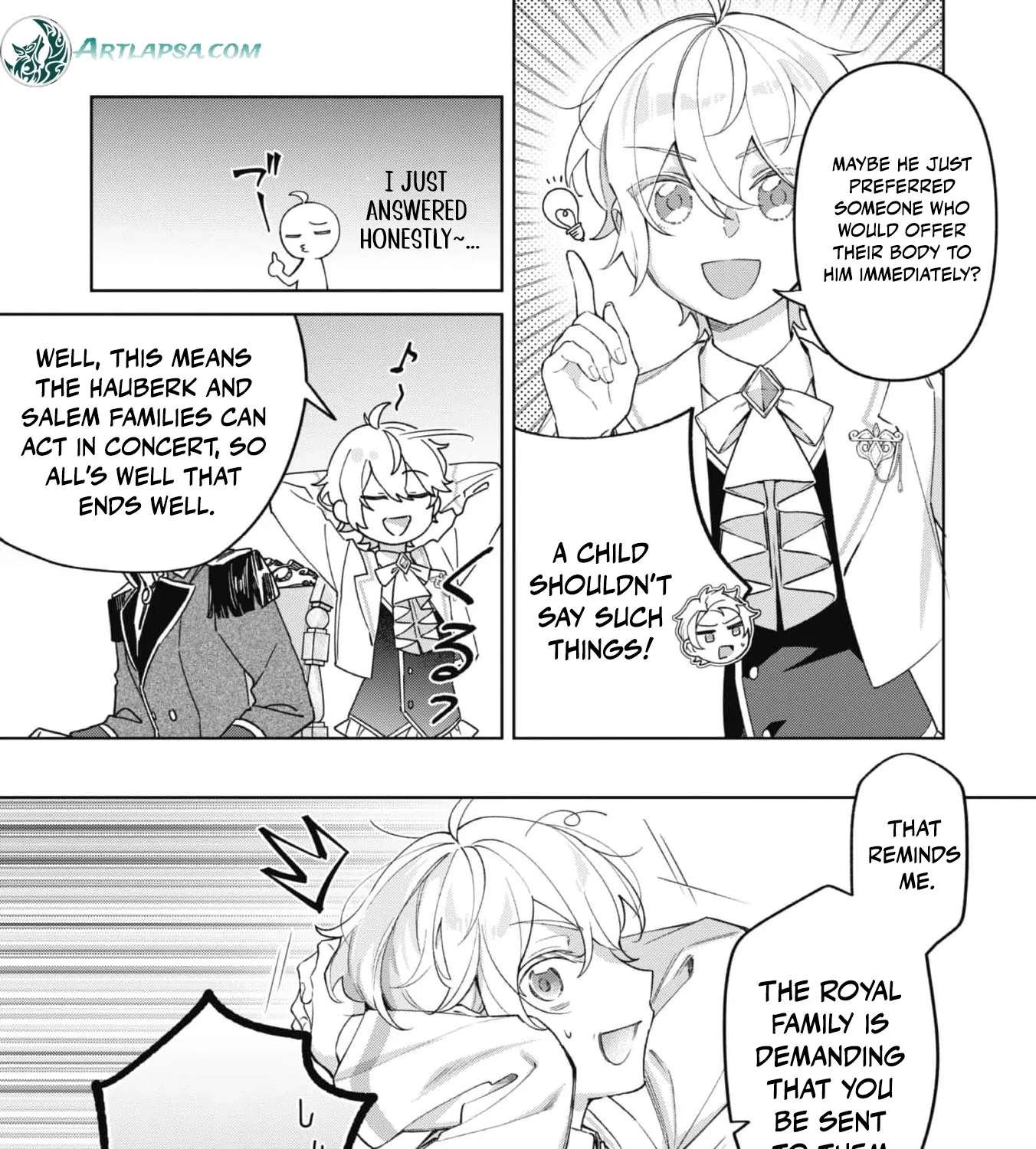 The Third Son of the Heiburg Family Is a Little Devil Shota Chapter 2 - page 17
