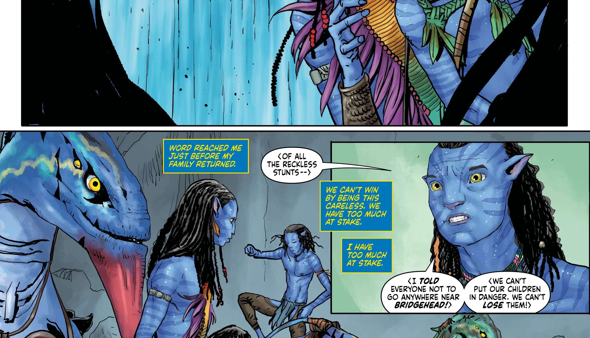 Avatar: The Gap Year – Tipping Point Chapter 2 - page 58