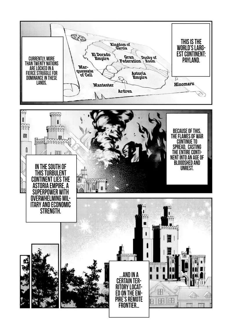 Tsuihou Sareta Danshaku Shisoku no Kareinaru Ryouchi Kaikaku ~Kuzu Oyaji ni Munou to Nonoshiraretakedo, Jitsuha Sekai Saikyou no Ryu Mahoutsukai desu~ Chapter 1 - page 4