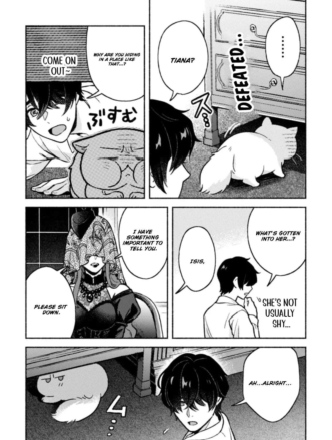 Nekura Kishi ni Yoru Dekiai Mankitsu-chuu nu Busa Neko, Jitsu wa Seijo desu! Chapter 6 - page 20