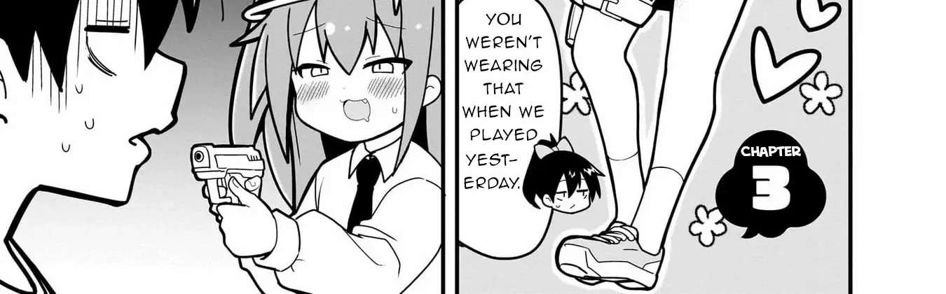 Mesugaki ga Watashi wo Wakarase ni Kuru no de Shouri no Mesugaki no Chikara wo Karite Kocchi mo Wakarase ni Ikimasu. Chapter 3 - page 3
