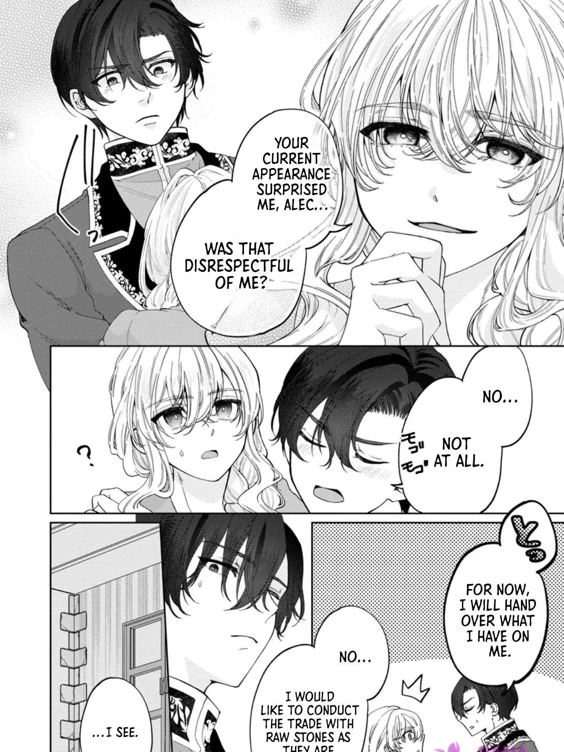 Akuyaku Reijou no Nariagari: Ringoku de Houseki no Seijo to Yobareru Made Chapter 7 - page 8