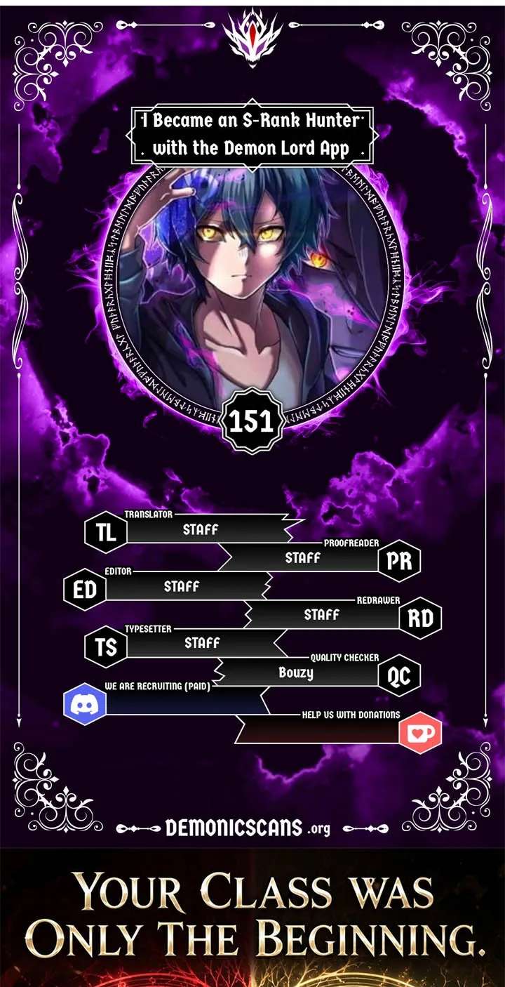 I Became An S-Rank Hunter With The Demon Lord App Chapter 151 - page 1