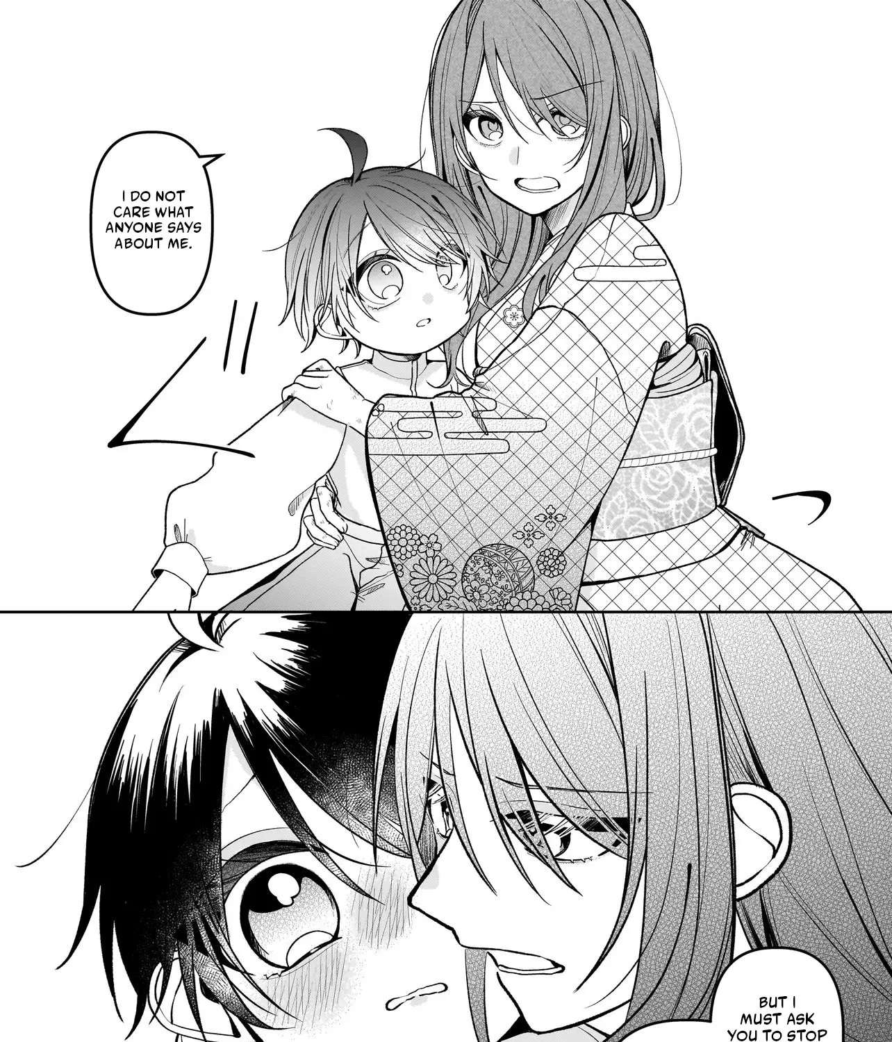 Unmei no Ban to Kekkonshitara, Tenshi Musuko no Keibo ni Narimashita Chapter 3.1 - page 7