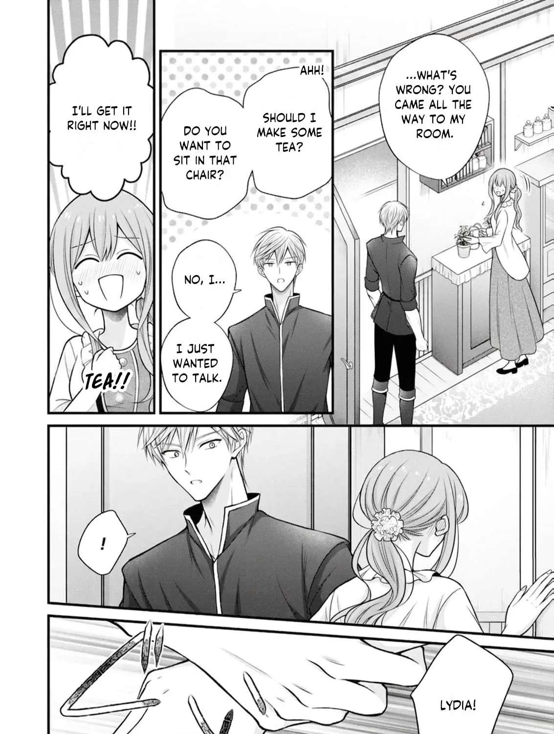 Otoko Un Zero no Kusushi Reijou, Hatsukoi no Kurokishi-sama ga Oshikake Konyakusha ni Narimashite. Chapter 7 - page 16