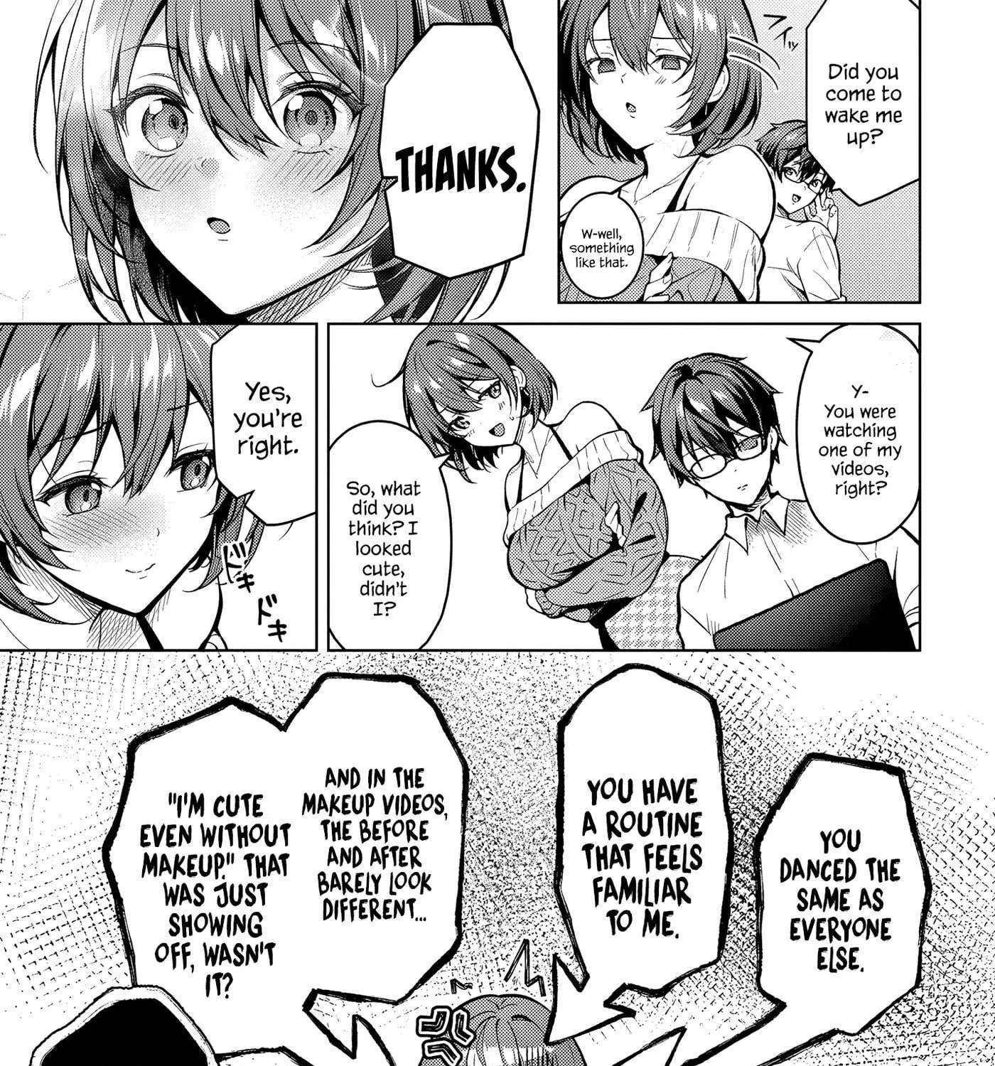 Tier 1 Shimai: Yuumei Yonshimai wa Boku nashi de wa Ikirarenai Chapter 1.2 - page 56
