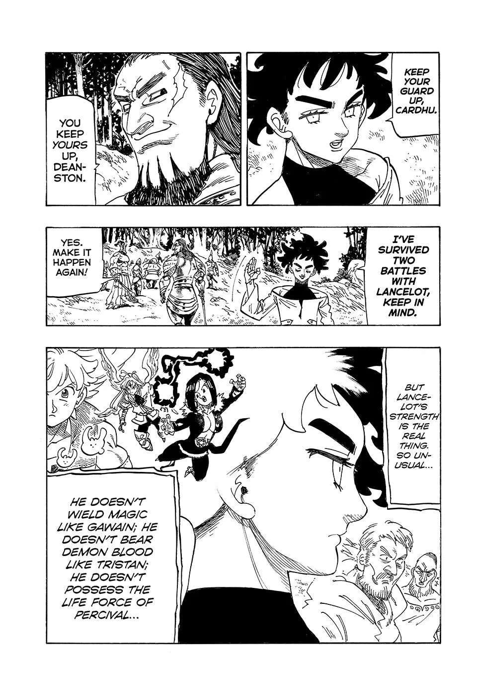 The Seven Deadly Sins: Four Knights of the Apocalypse Chapter 250 - page 5