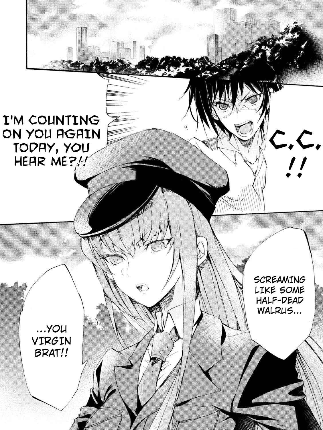 Code Black: Lelouch of the Shred Guitar Chapter 5 - page 7