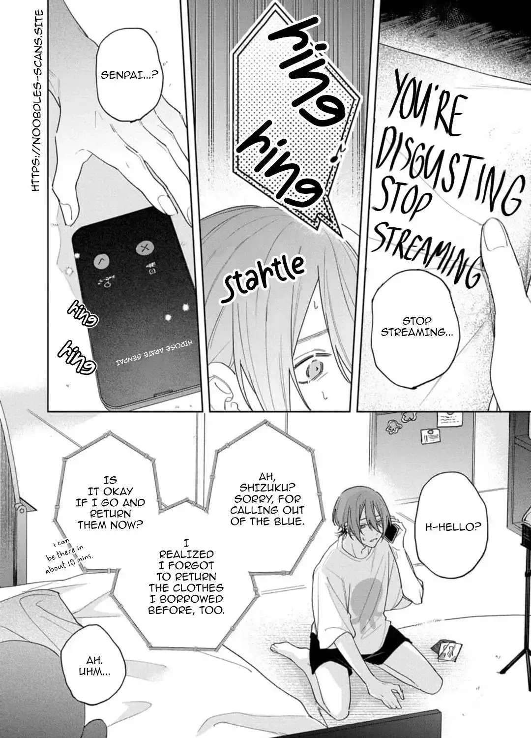 Okubyou Kurage to Koi Shirazu Chapter 4 - page 15