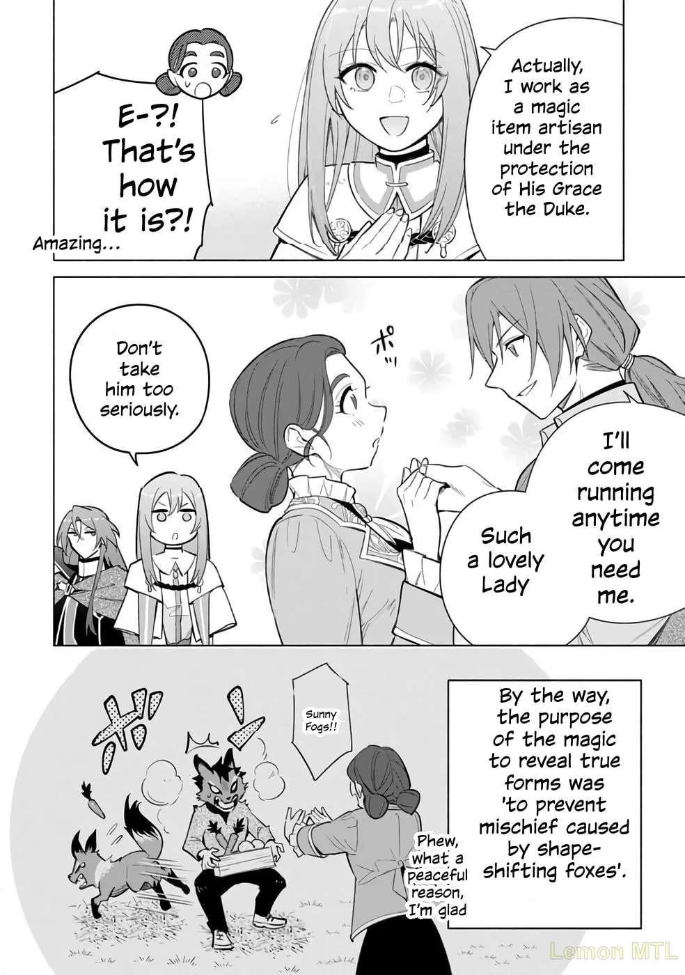 Kyuutei Madoushi Minarai o Yamete, Mahou Item Shokunin ni Narimasu Chapter 29 - page 32