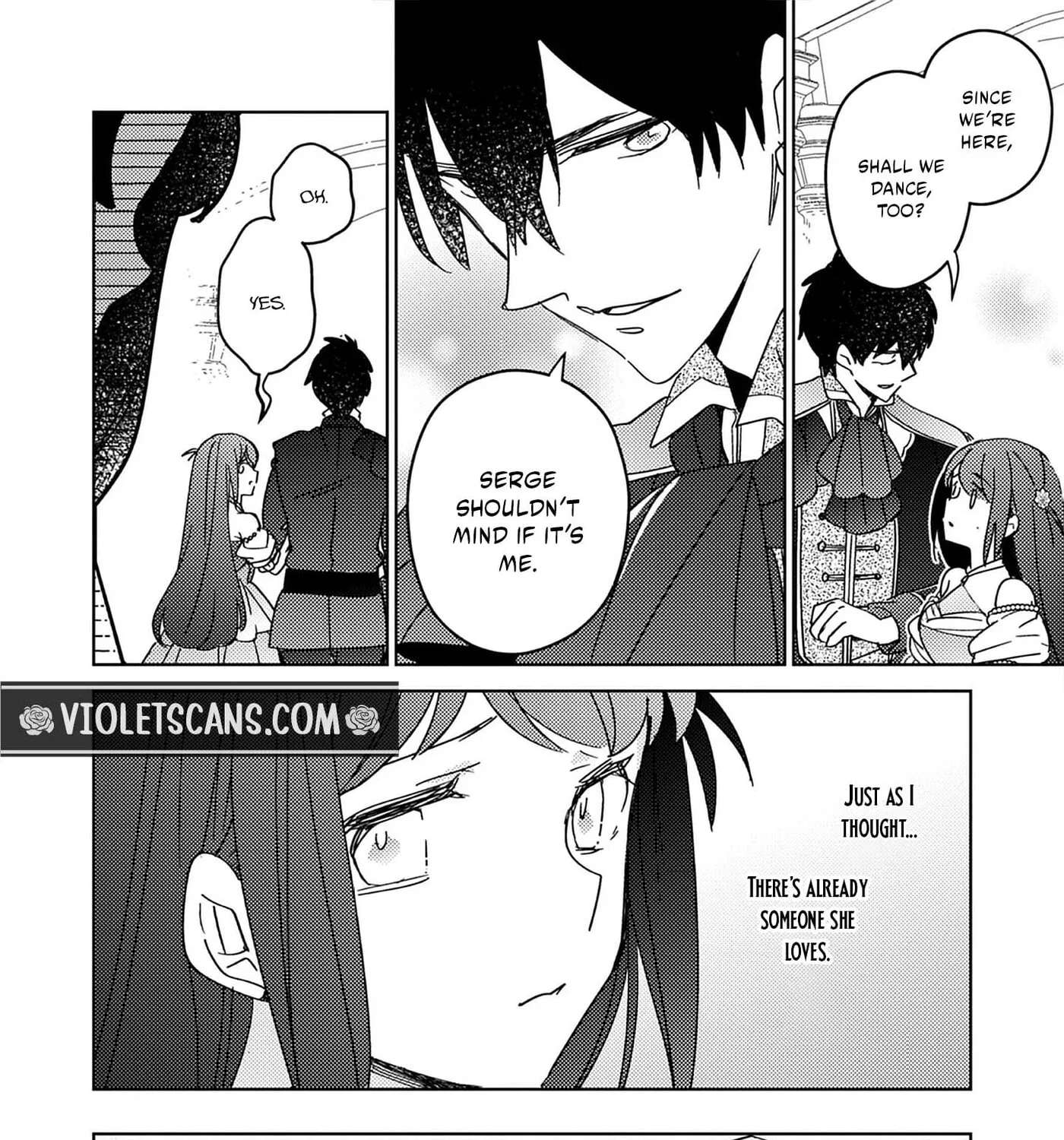 Kon'yakusha ga Uwaki Aite to Kakeochi Shimashita. Ouji Denka ni Dekiai Sarete Shiawase nanode, Imasara Modoritai to Iwaretemo Komarimasu. Chapter 35 - page 17