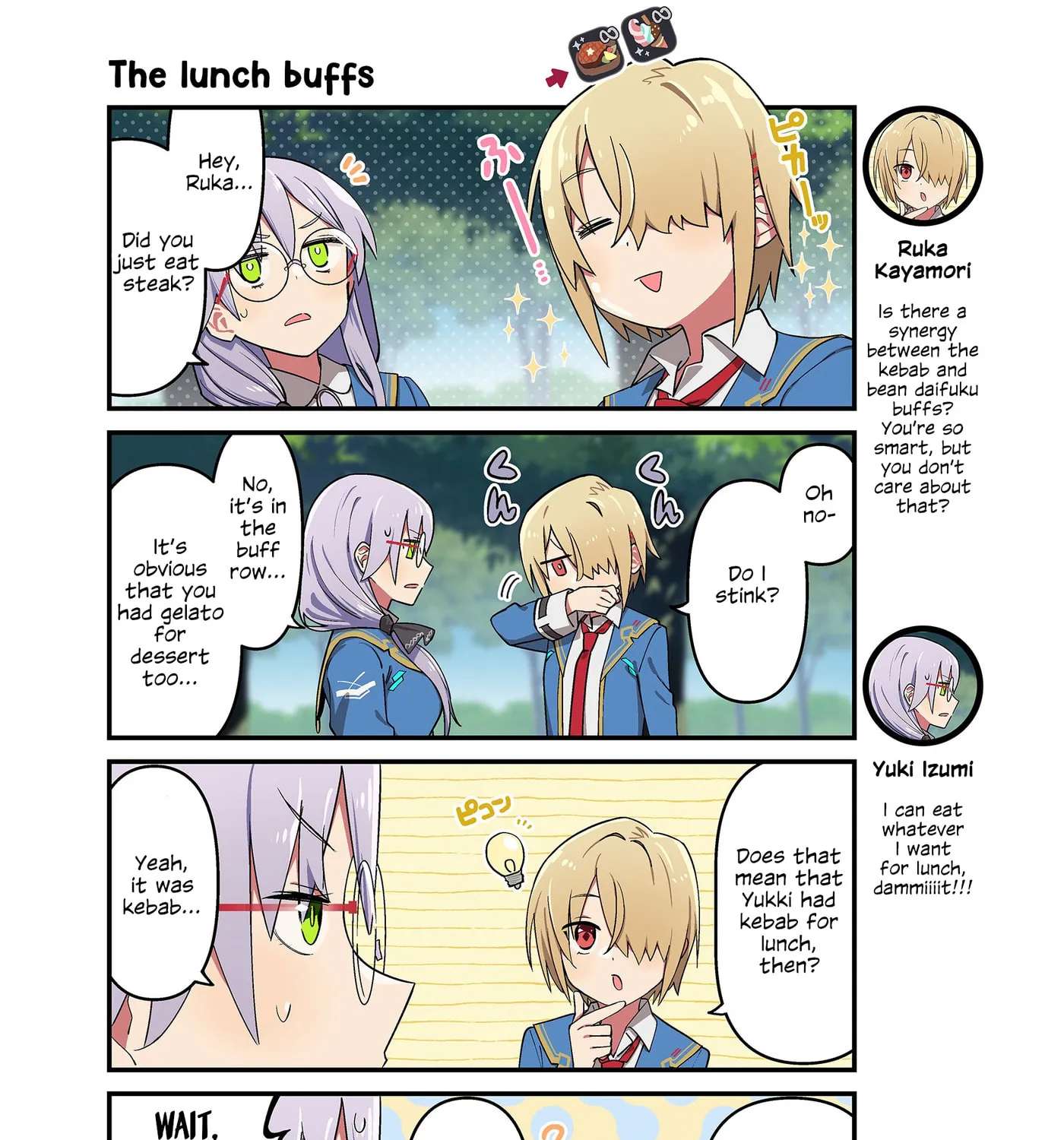 Heaven Burns Red Official 4-Koma Chapter 208 - page 1