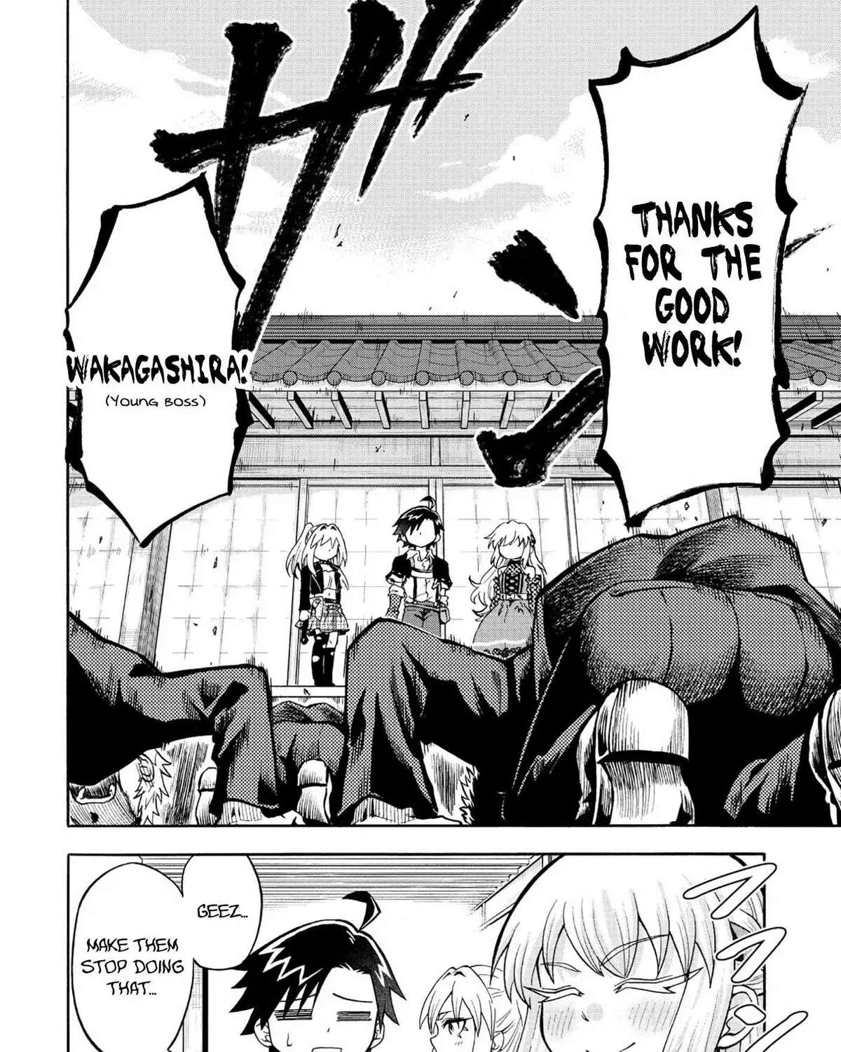Isekai de Yakuza Hajimemashita: Yume no Henkyou Slow Life wa Oazuke-chuu Chapter 6 - page 36