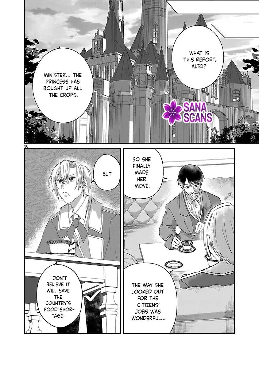 Ohitoyoshi Akuyaku Reijou no Fukushuu Keikaku ~Shi ni Modori Reijou wa Ne ga Zennin na Sei de Kizuku to Mikata ga Fuete Ikimasu~ Chapter 2 - page 36