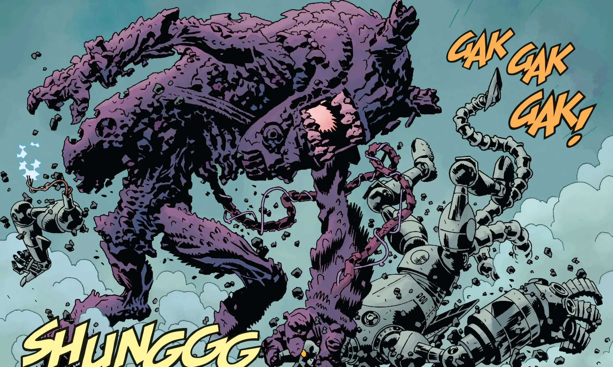 Giant Robot Hellboy Returns Chapter 1 - page 52